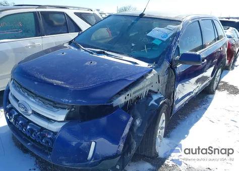2013 Ford Edge Sel z USA, uszkodzony, nr VIN 2FMDK3JCXDBA32105